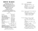 Cast and production team details