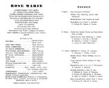 Cast and production team details