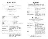 Cast and production team details