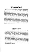 Presentation av verket