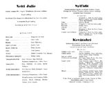 Cast and production team details