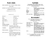 Cast and production team details