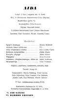 Cast and production team details