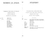 Tekijä- ja esiintyjälista