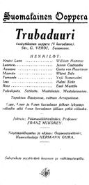 Tekijä- ja esiintyjälista