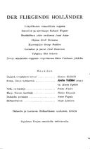 Cast and production team details