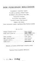 Cast and production team details