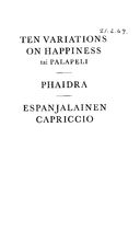Programme poster