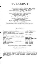 Cast and production team details