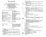 Cast and production team details
