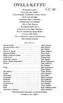 Tekijä- ja esiintyjälista