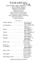 Tekijä- ja esiintyjälista