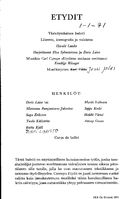Cast and production team details