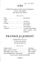 Cast and production team details