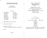 Cast and production team details