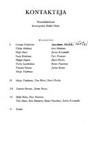 Cast and production team details