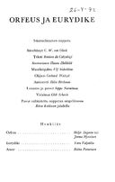 Tekijä- ja esiintyjälista
