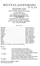 Cast and production team details