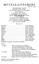 Cast and production team details