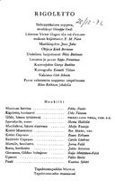 Cast and production team details