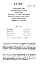 Tekijä- ja esiintyjälista