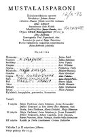 Tekijä- ja esiintyjälista