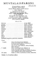 Tekijä- ja esiintyjälista