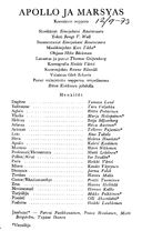 Tekijä- ja esiintyjälista
