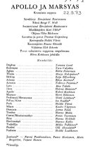 Tekijä- ja esiintyjälista