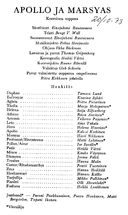 Tekijä- ja esiintyjälista