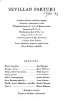 Tekijä- ja esiintyjälista
