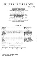 Tekijä- ja esiintyjälista