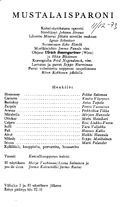 Tekijä- ja esiintyjälista