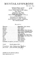 Tekijä- ja esiintyjälista