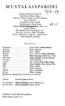 Tekijä- ja esiintyjälista