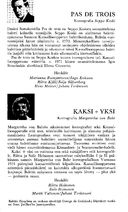 Programme notes