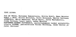 Cast and production team details