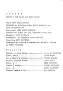Tekijä- ja esiintyjälista