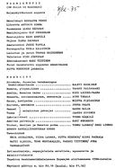 Cast and production team details