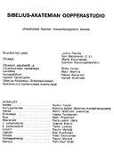 Tekijä- ja esiintyjälista