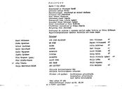 Cast and production team details