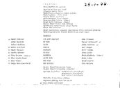 Cast and production team details