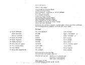 Cast and production team details
