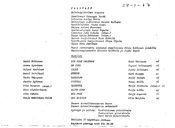 Cast and production team details