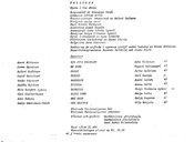 Cast and production team details