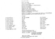 Cast and production team details