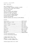 Cast and production team details