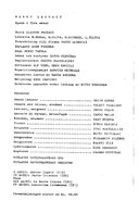 Cast and production team details
