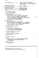 Cast and production team details