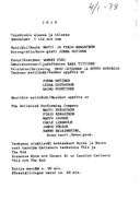 Tekijä- ja esiintyjälista